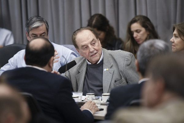 Carlos Heller en la Comisión de Presupuesto y Hacienda