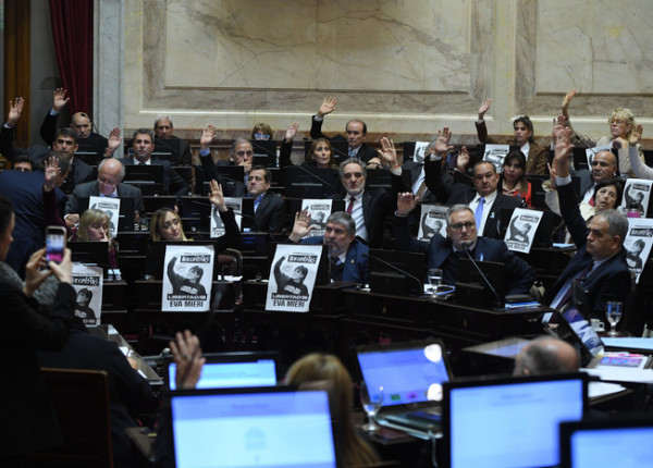 Votación en el Senado