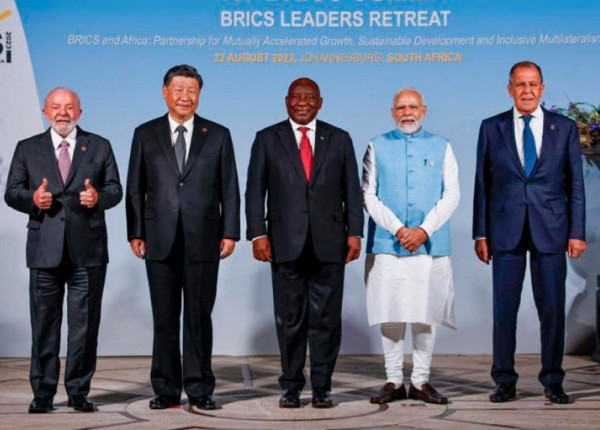 Retrato presidentes cumbres BRICS