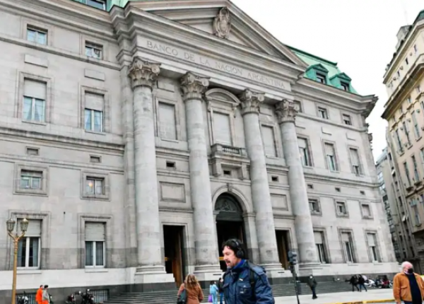 Fachada Banco de la Nación Argentina